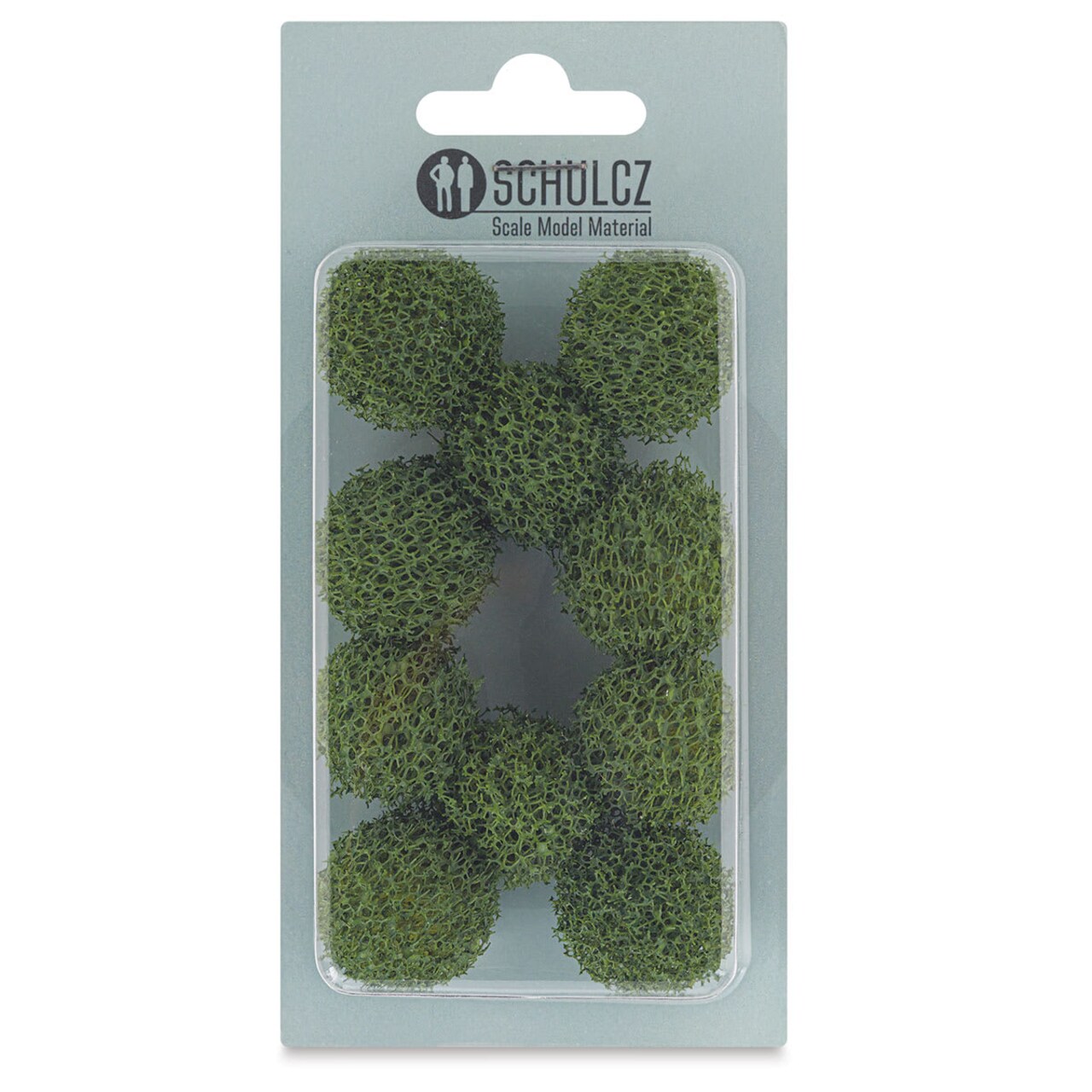 Schulcz Scale Model Foliage Spheres - Plant Foam, 25 mm, Pkg of 10